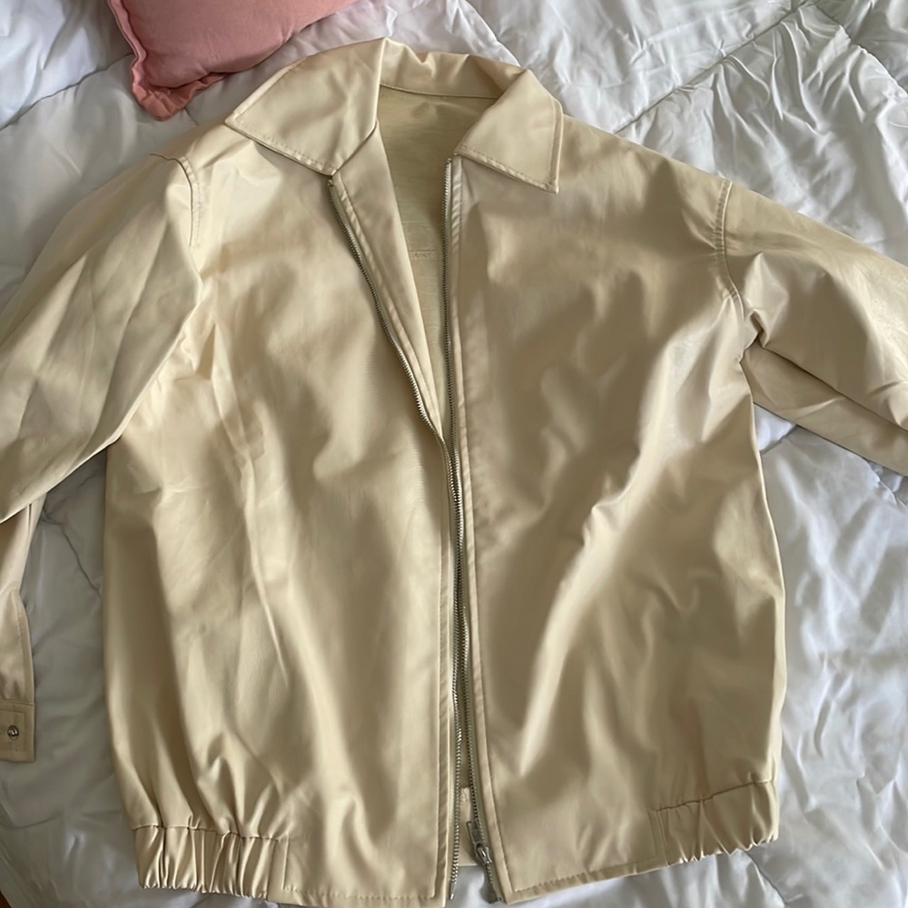 Cute leather jacket